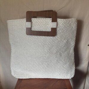 Crochet Bag In White